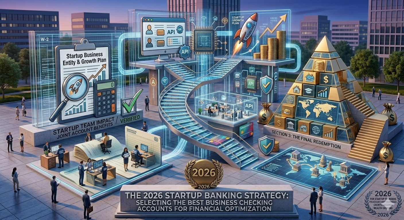 The 2026 Startup Banking Strategy: Selecting the Best Business Checking Accounts for Financial Optimization