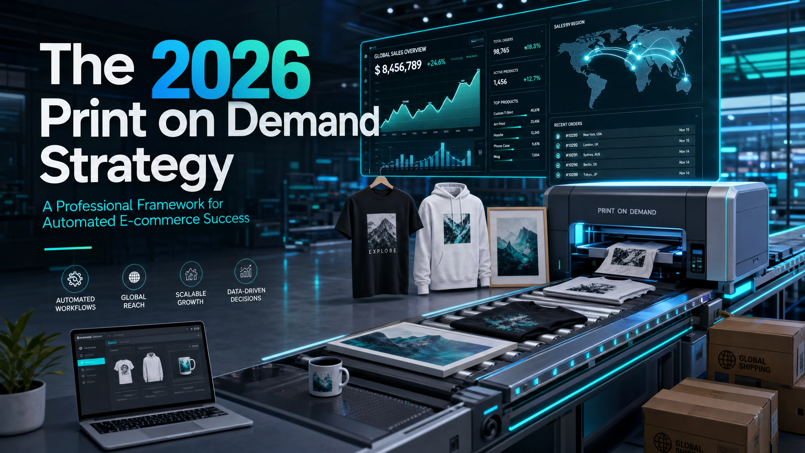 The 2026 Print on Demand Strategy: A Professional Framework for Automated E-commerce Success